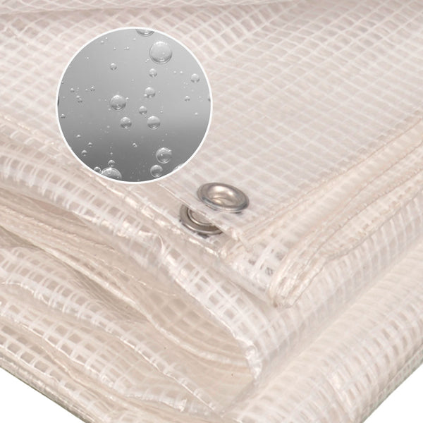 BÂCHE DE PROTECTION ARMÉE TRANSLUCIDE (4)