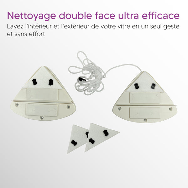 NETTOYEUR DE VITRES AIMANTÉ DOUBLE FACE (1)