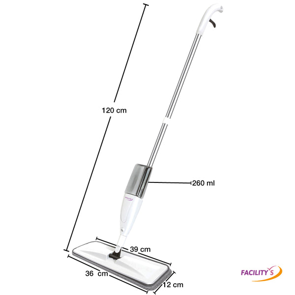BALAI SERPILLERE PULVERISATEUR AVEC RÉSERVOIR 300 ML ET 2 MOP (2)