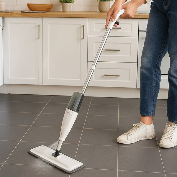 BALAI SERPILLERE PULVERISATEUR AVEC RÉSERVOIR 300 ML ET 2 MOP (4)