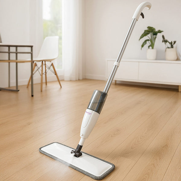 BALAI SERPILLERE PULVERISATEUR AVEC RÉSERVOIR 300 ML ET 2 MOP (5)