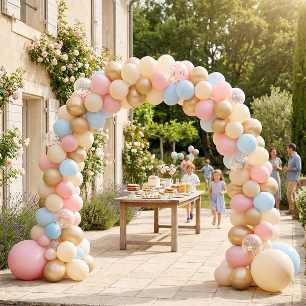 ARCHE DE BALLON 244 x 213 CM METAL OR (5)
