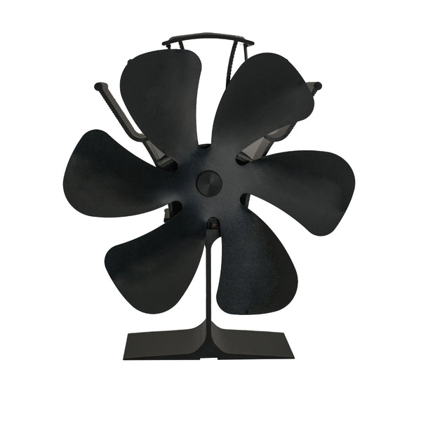 VENTILATEUR POELE A BOIS 6 PALES SANS ELECTRICITE 14 × 11 × 19 CM (1)