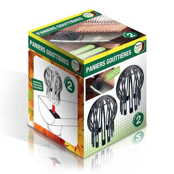 PANIERS GOUTTIÈRES PLASTIQUE X2 (2)