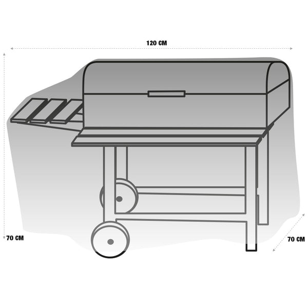 HOUSSE BARBECUE PVC VERT (3)