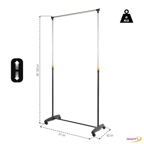 PENDERIE À ROULETTES SIMPLE (2)