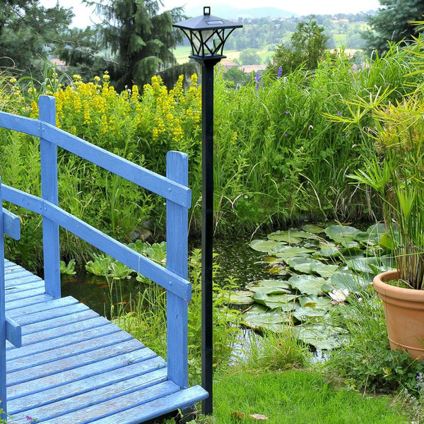 LAMPADAIRE LED SOLAIRE 2 POSITIONS (8)