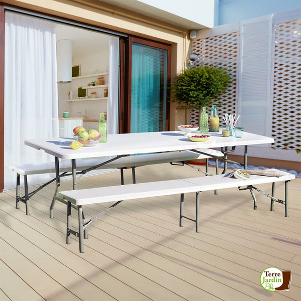 BANC PLIANT BLANC (3)