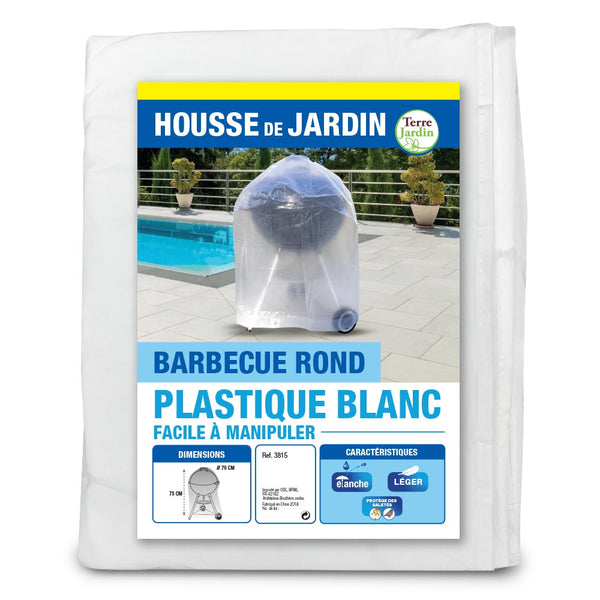 HOUSSE BARBECUE ROND PLASTIQUE BLANC (1)