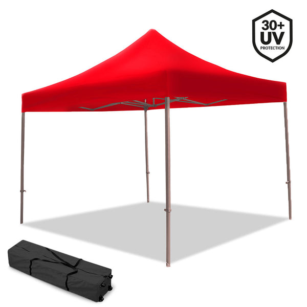 TENTE PLIANTE PRO 3 X 3 M ROUGE