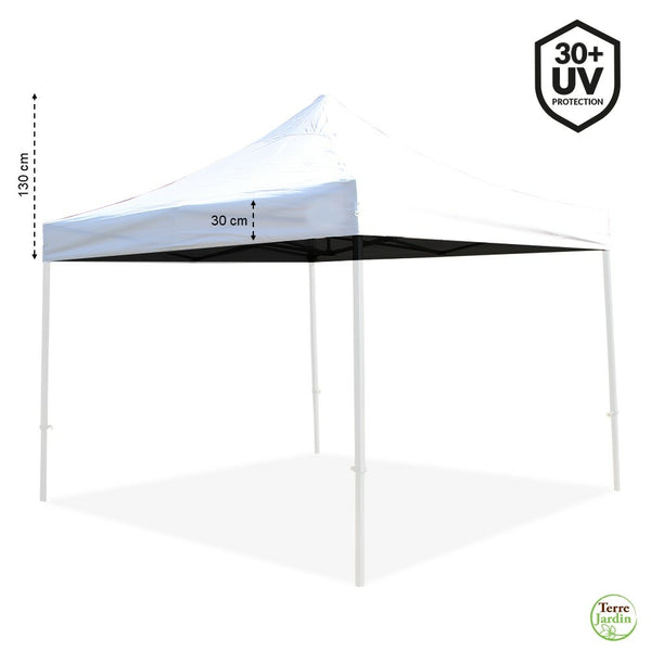 TOIT TENTE PLIANTE PRO 3 X 3 M (6)