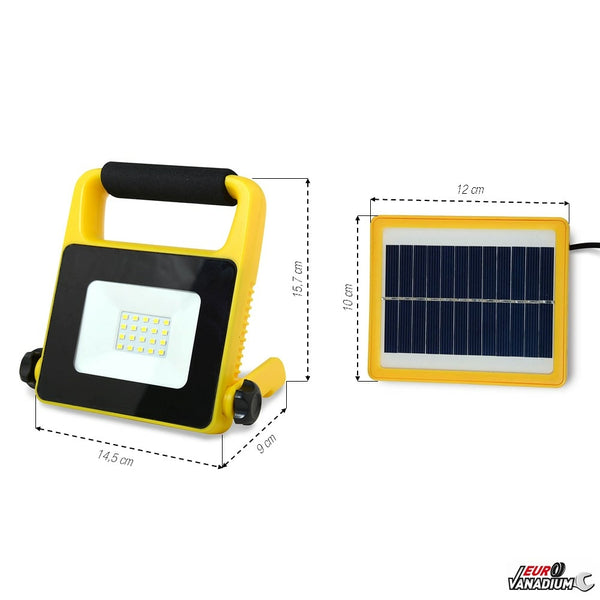 PROJECTEUR LED ÉLECTRIQUE RECHARGEABLE 10 W (3)