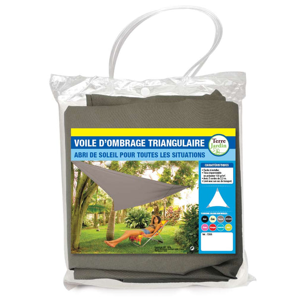 VOILE D'OMBRAGE (11) & VOILE D'OMBRAGE 3.6 X 3.6 X 3.6 M TAUPE & VOILE D'OMBRAGE 5 X 5 X 5 M TAUPE