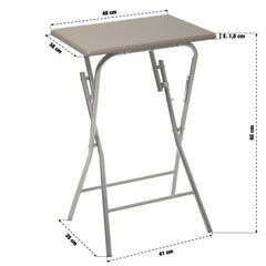 TABLE PLIANTE PETIT TAUPE (1)