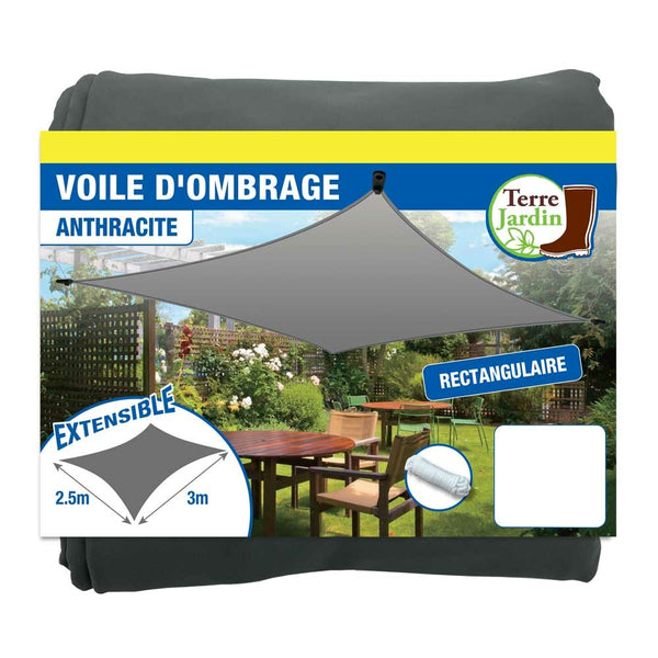 VOILE D'OMBRAGE EXTENSIBLE RECTANGULAIRE (8)