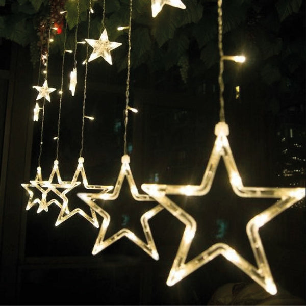 RIDEAU 12 ÉTOILES À PILES (5)