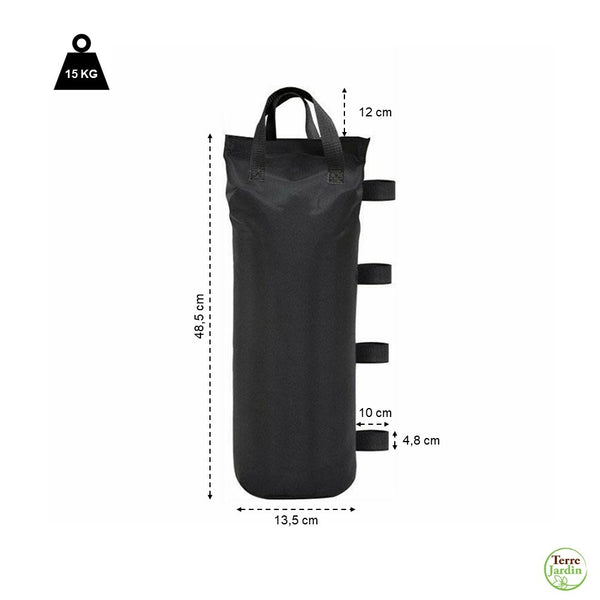 SACS DE LESTAGE POUR TONNELLE 15KG X4 (2)