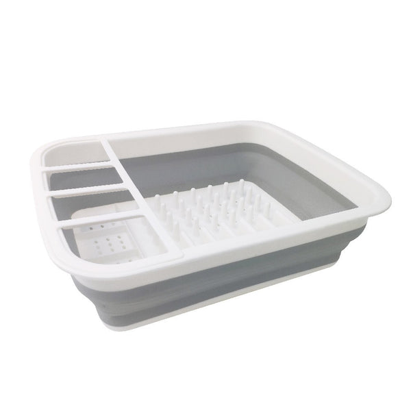 ÉGOUTTOIR RÉTRACTABLE GRIS
