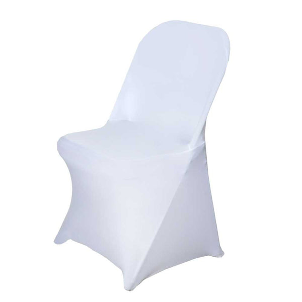 HOUSSE CHAISE ÉLASTIQUE BLANCHE