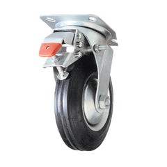 ROULETTE PIVOTANTE Ø 85 MM AVEC FREIN & ROULETTE PIVOTANTE Ø 125 MM AVEC FREIN