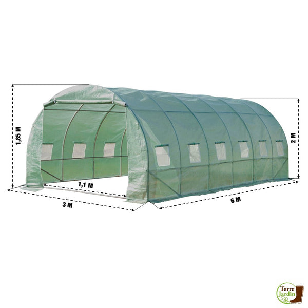 SERRE DE JARDIN RENFORCÉE 18M² (1)
