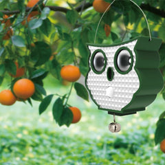 REPOUSSE NUISIBLES SOLAIRE HIBOU (1)