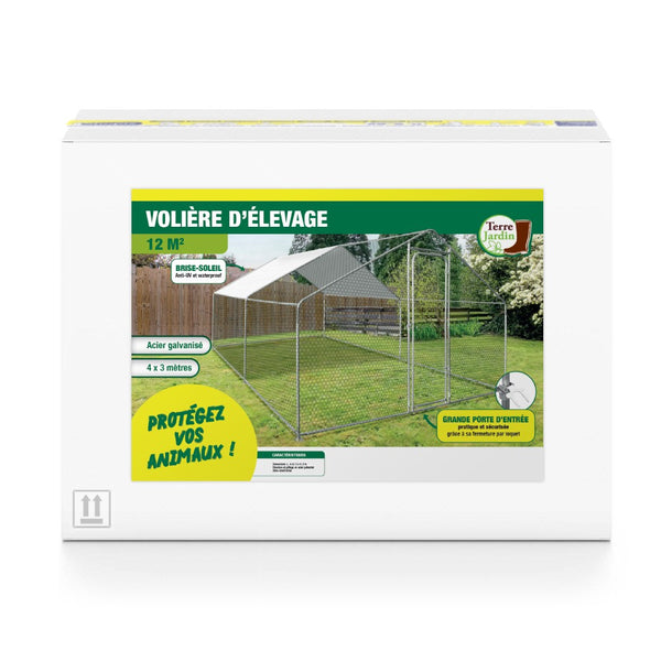 VOLIÈRE D'ÉLEVAGE 12 M² (2)