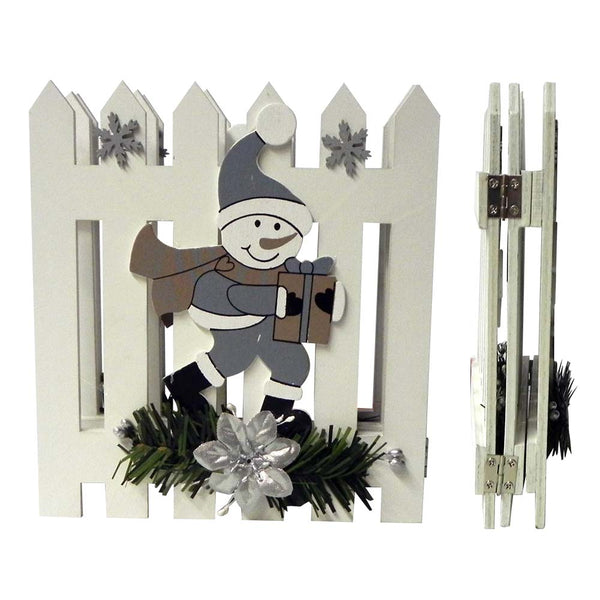 BARRIÈRE DÉCORATIVE POUR SAPIN BLANCHE (2)