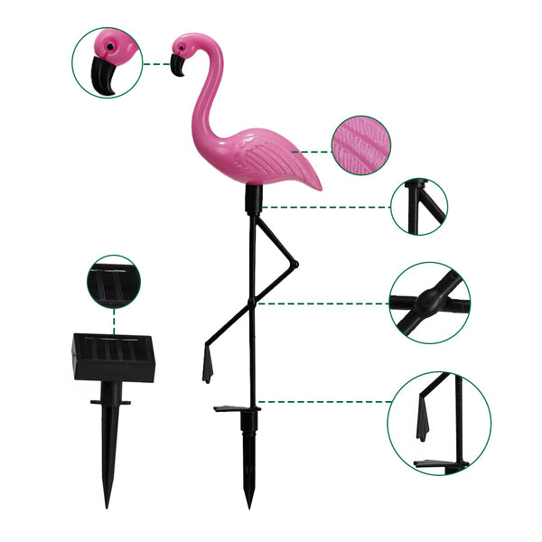 FLAMANTS ROSES SOLAIRES X3 (3)