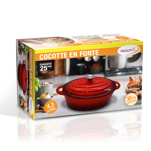 COCOTTE FONTE ROUGE (5)