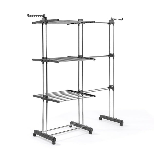 SÉCHOIR EXTENSIBLE GIGA GRIS (2)