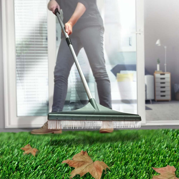 BALAI RATEAU TELESCOPIQUE POUR GAZON SYNTHETIQUE (1)