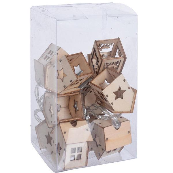 GUIRLANDE LED MAISONS EN BOIS (3)