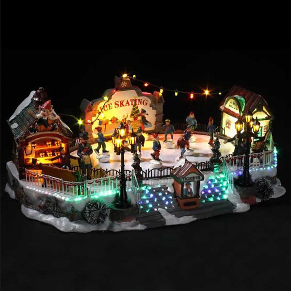 VILLAGE PATINOIRE 10 SANTONS LED (1)