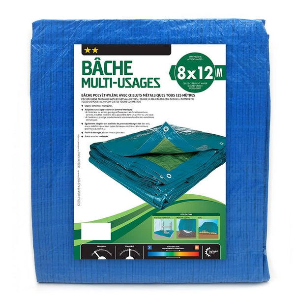 BÂCHE MULTIUSAGE (9) & BÂCHE MULTIUSAGE  8 X 12 M (1)