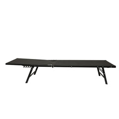 CHAISE LONGUE PLIABLE TEXTILENE NOIRE (1)