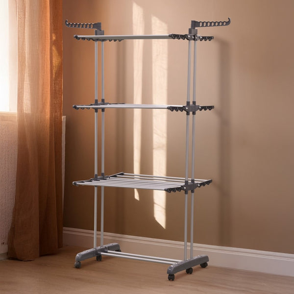 SÉCHOIR DRY FOLD AVEC 20 PINCES INOX (7)