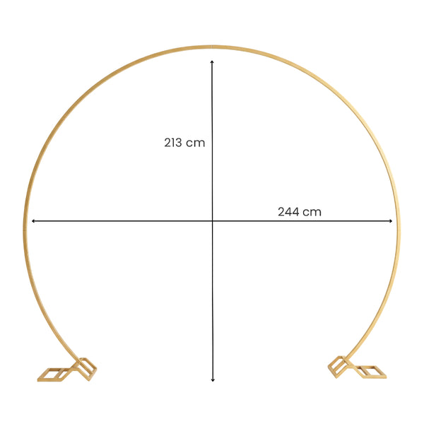 ARCHE DE BALLON 244 x 213 CM METAL OR (3)