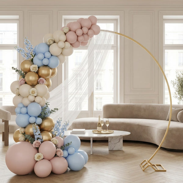 ARCHE DE BALLON 244 x 213 CM METAL OR (4)