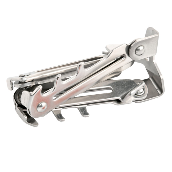 SUPPORT CARTOUCHE DE GAZ PLIABLE INOX TRAILGAZ STAND INOX (3)