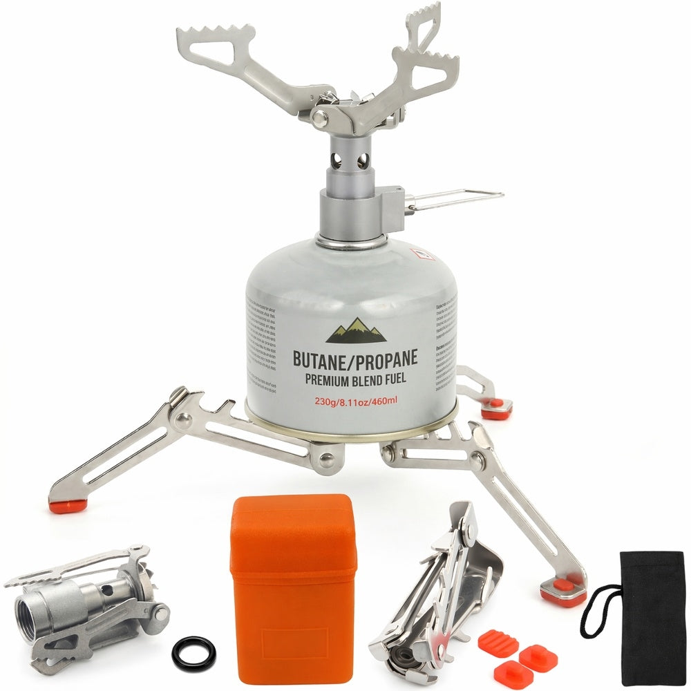 RECHAUD DE RANDONNEE PLIABLE TRAILGAZ TITANIUM PLUS