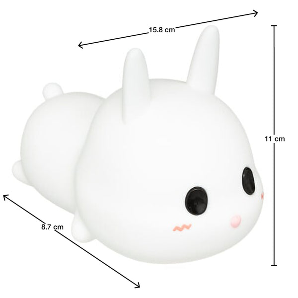 VEILLEUSE SUR BATTERIE LAPIN (3)