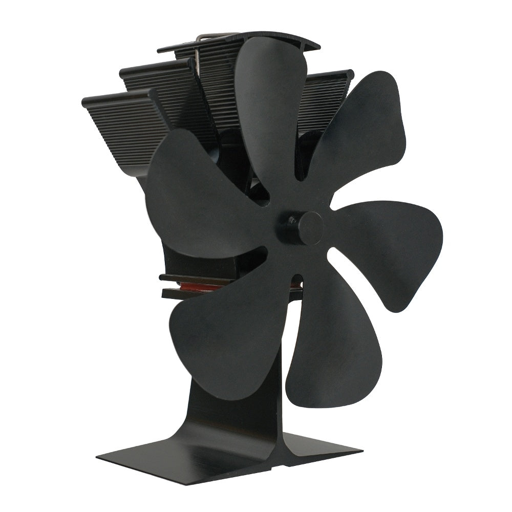 VENTILATEUR POELE A BOIS 6 PALES SANS ELECTRICITE 14 × 11 × 19 CM