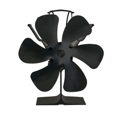 VENTILATEUR POELE A BOIS 6 PALES SANS ELECTRICITE 14 × 11 × 19 CM (1)