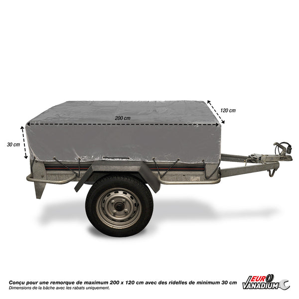 BÂCHE REMORQUE AVEC REBORDS (6)