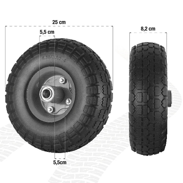 ROUE INCREVABLE AXE DÉPORTÉ Ø 260 MM (1)