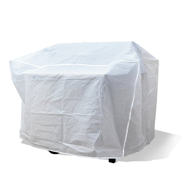 HOUSSE BARBECUE PLASTIQUE BLANC