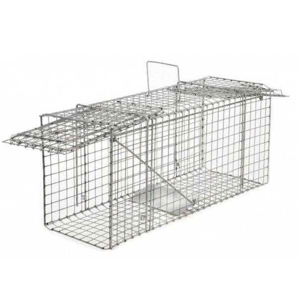 CAGE ANTI-NUISIBLE DOUBLE ENTRÉE 66 CM