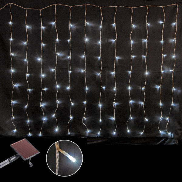 RIDEAU SOLAIRE LUMINEUX 200 LED (4)