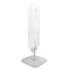 HOUSSE PARASOL DÉPORTÉ PLASTIQUE BLANC